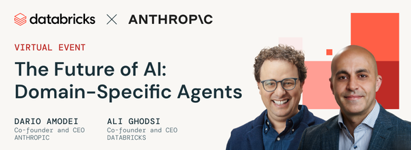 AI Agent'lar: Databricks & Anthropic CEO Etkinliği
